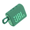 Caixa de som Bluetooth JBL Go 3 Eco verde