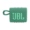 Caixa de som Bluetooth JBL Go 3 Eco verde