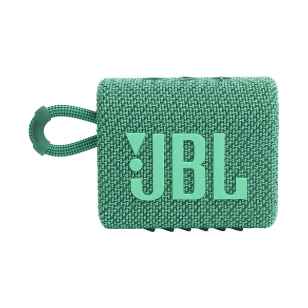 Caixa de som Bluetooth JBL Go 3 Eco verde