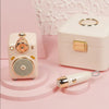 Caixa de som Divoom Fairy OK com microfone 10w Bluetooth rosa