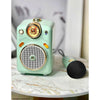 Caixa de som Divoom Fairy OK com microfone 10w Bluetooth verde