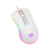 Mouse gamer Redragon M711WP Cobra Lollipop branco com rosa