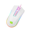 Mouse gamer Redragon M711WP Cobra Lollipop branco com rosa