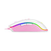 Mouse gamer Redragon M711WP Cobra Lollipop branco com rosa