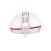Mouse gamer Redragon M711WP Cobra Lollipop branco com rosa