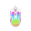 Mouse gamer Redragon M987WP-P RGB Reaping Elite branco com rosa