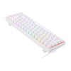 Teclado gamer mecânico Redragon K631W-RGB Castor branco