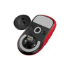 Mouse Gamer Pro X Superlight Logitech Sem Fio Vermelho 910-006783