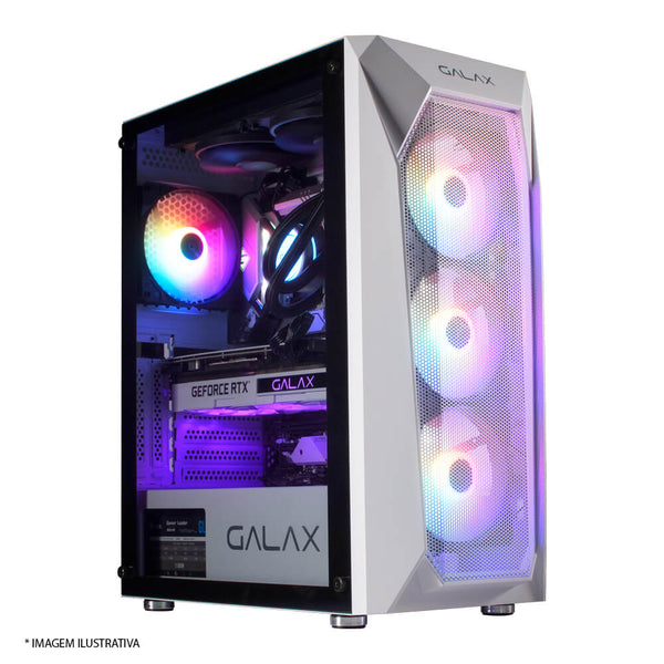 Gabinete gamer Galax Revolution 05 branco
