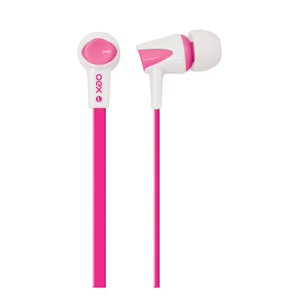 Fone de ouvido OEX intra auricular com microfone Colorhit rosa FN