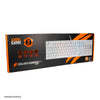 Teclado gamer mecanico OEX Guardian TC701 branco 50.0028