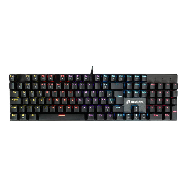 Teclado gamer mecanico OEX Howl TC702 preto 50.0029