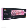 Teclado gamer OEX Force-X TC201 rosa 51.1702