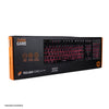 Teclado gamer OEX Force-X TC201 preto