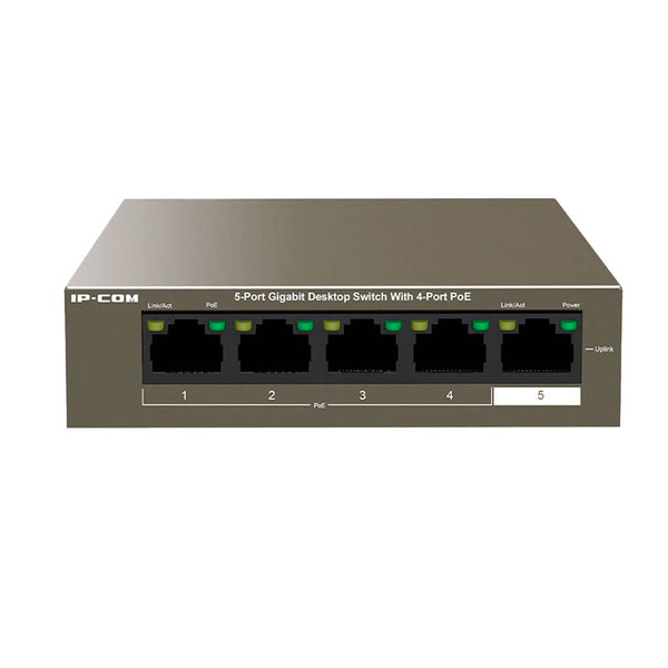 Switch Ip-Com  5 Portas 10/100/1000 G1105P-4-63W