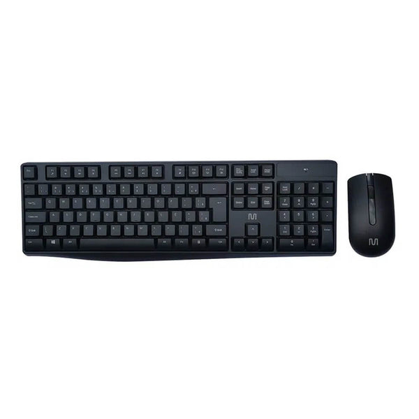 Kit teclado e mouse sem fio Multilaser TC270
