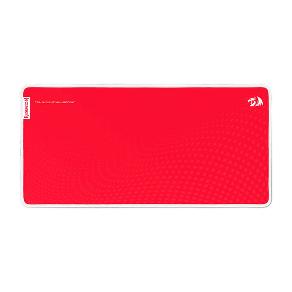 MOUSE PAD GAMER REDRAGON EXTENDED KUNLUN VERMELHO E BRANCO - L P0