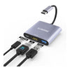 ADAPTADOR COMTAC USB-C DIGITAL AV DIGITAL MULTIPORTAS -  9405