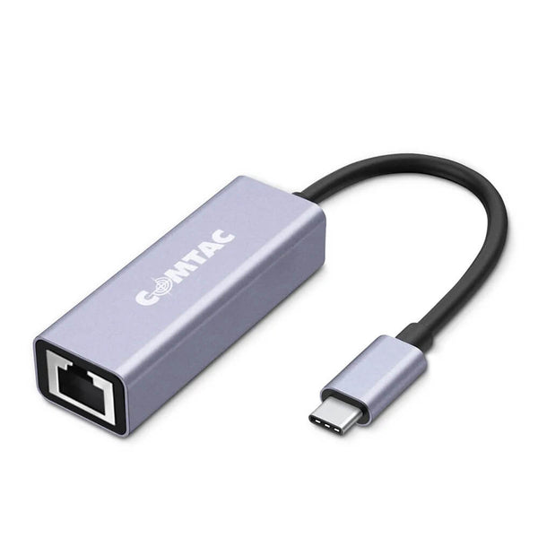 CONVERSOR USB-C PARA GIGABIT ETHERNET RJ-45 COMTAC 9406