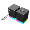 Caixa de som gamer Redragon Glyph GS517 RGB Bluetooth USB Stereo