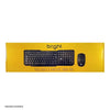 Kit Teclado e Mouse Bright Slim 2 0055 Sem Fio