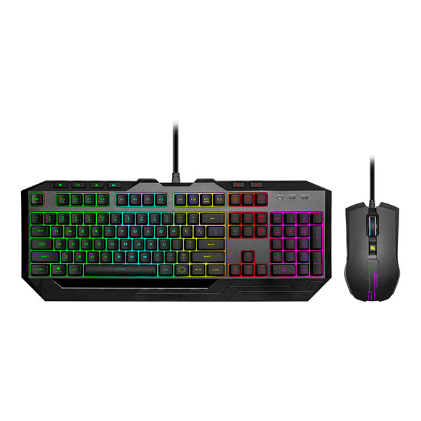 KIT TECLADO/MOUSE USB COOLER MASTER DEVASTATOR 3 RGB - SGB-3000-K