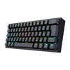 Teclado Mecânico Redragon K616 Fizz Pro Preto RGB Switch Marrom