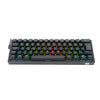 Teclado Mecânico Redragon K616 Fizz Pro Preto RGB Switch Marrom
