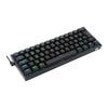 Teclado Mecânico Redragon K616 Fizz Pro Preto RGB Switch Marrom