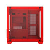 Gabinete gamer Midtower Pcyes Forcefield Red Magma - GFFRMP