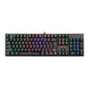TECLADO OPTICO GAMER REDRAGON K582 SURARA RGB SWITCH MARROM