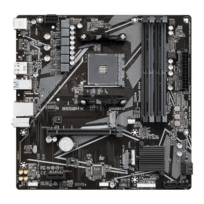 Placa Mãe B550M K Micro ATX Gigabyte