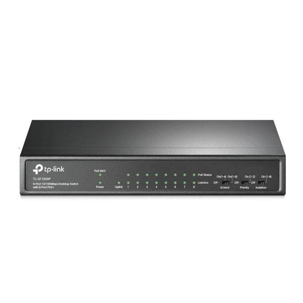 SWITCH TP-LINK  9 PORTAS 10/100 TL-SF1009P