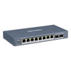 Switch Hikvision 8 portas Gigabit 10/100/1000 PoE DS-3E1510P-SI