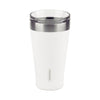 Copo térmico Tramontina Exata com tampa 550ml Branco