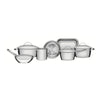JOGO DE PANELA TRAMONTINA ALLEGRA 7 PEÇAS ACO INOX