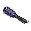 Escova Secadora Taiff Easy Oval Preta e Lilás 220v