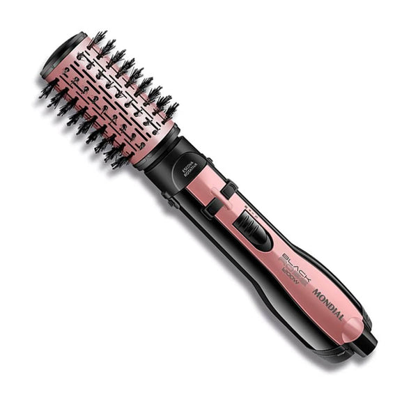 Escova rotativa Mondial ER-10 rose/preto 220V