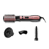 Escova rotativa Mondial ER-10 rose/preto 220V