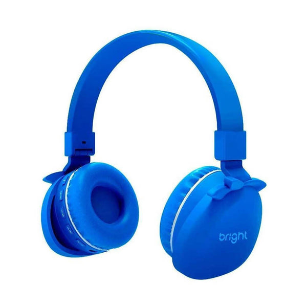 Fone de ouvido Bright bluetooth kids azul - KHP001
