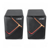 Caixa de som gamer Vinik Constelation 2.0 6W Led Rainbow