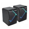 Caixa de som gamer Vinik Constelation 2.0 6W Led Rainbow