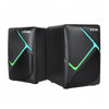 Caixa de som gamer Vinik Constelation 2.0 6W Led Rainbow