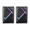 Caixa de som gamer Vinik Constelation 2.0 6W Led Rainbow