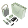 Caixa de som Divoom Songbird-HQ com microfone verde Bluetooth