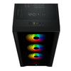 Gabinete gamer Corsair Icue 4000X preto - CC-9011204-WW