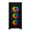 Gabinete gamer Corsair Icue 4000X preto - CC-9011204-WW