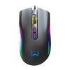 Kit gamer mouse e mousepad USB Warrior Armory MO396