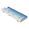 Teclado mecânico gamer Redragon Daksa branco e azul RGB