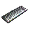 Teclado Mecânico Gamer Redragon Daksa preto e cinza RGB